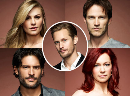 True Blood, Anna Paquin, Stephen Moyer, Joe Manganiello, Carrie Preston, Alex Skarsgard True Blood, Anna Paquin, Stephen Moyer, Joe Manganiello, Carrie Preston, Alex Skarsgard